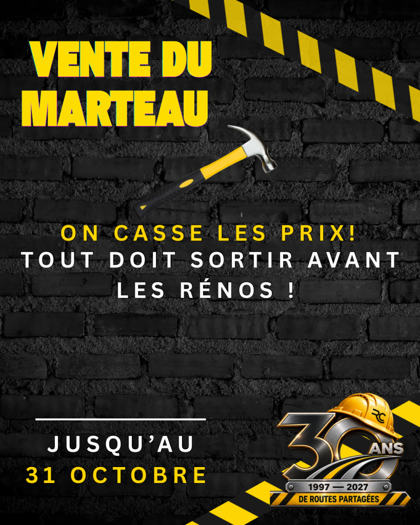 Informez-vous de nos promotions !